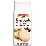 Pepperidge Farm Brussels Dark Chocolate Cookies – Streamlined Dark Chocolate Cookie for the Intentional Home, Effortless Addition to Morning Coffee