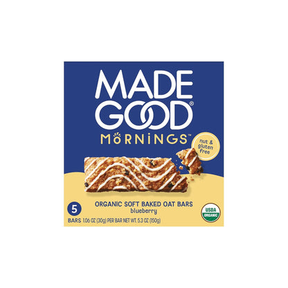 5 individually wrapped bars per box (1.06 oz each) for grab-and-go convenience