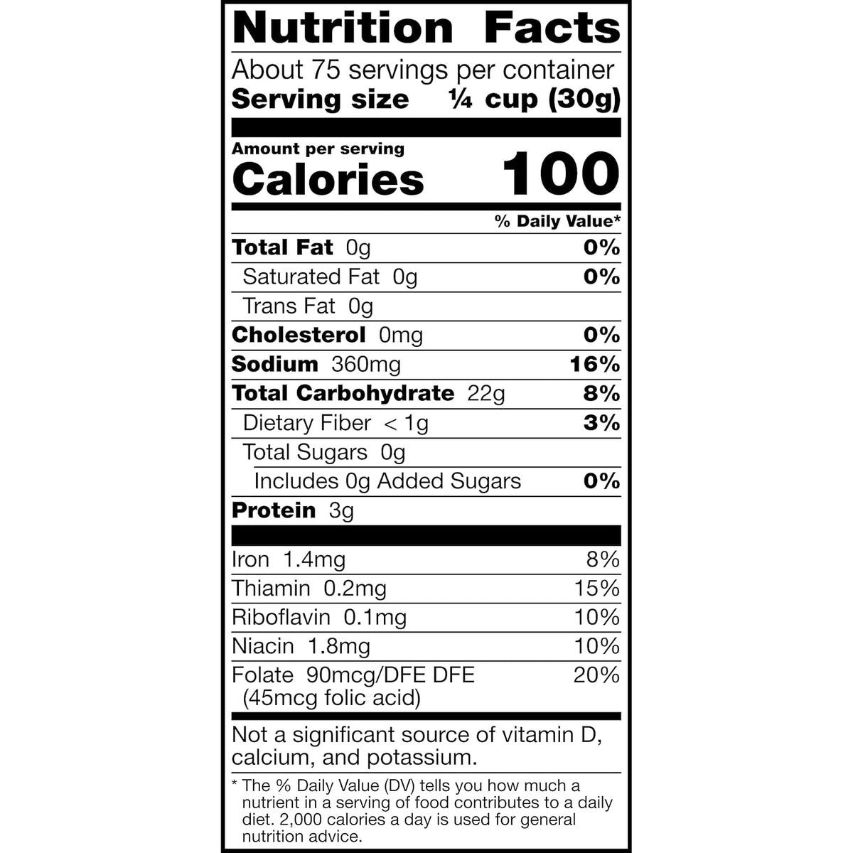 5 lb (80 oz) bag sized for frequent home baking