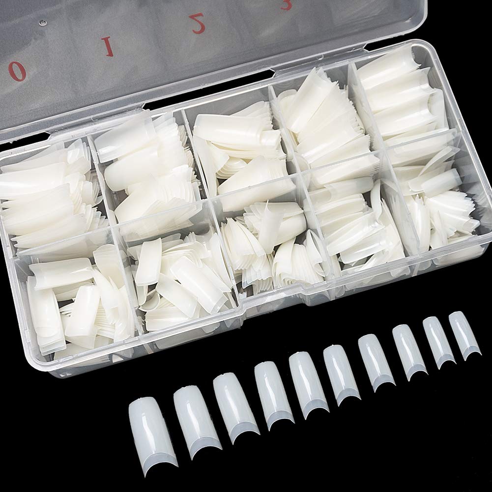 500-piece bulk set with 10 size options for full-hand coverage