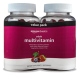 Amazon Basics Mixed Berry & Cherry Adult Multivitamin Gummies – 150 Ct, 75-Day Thoughtful Wellness Gift for Her