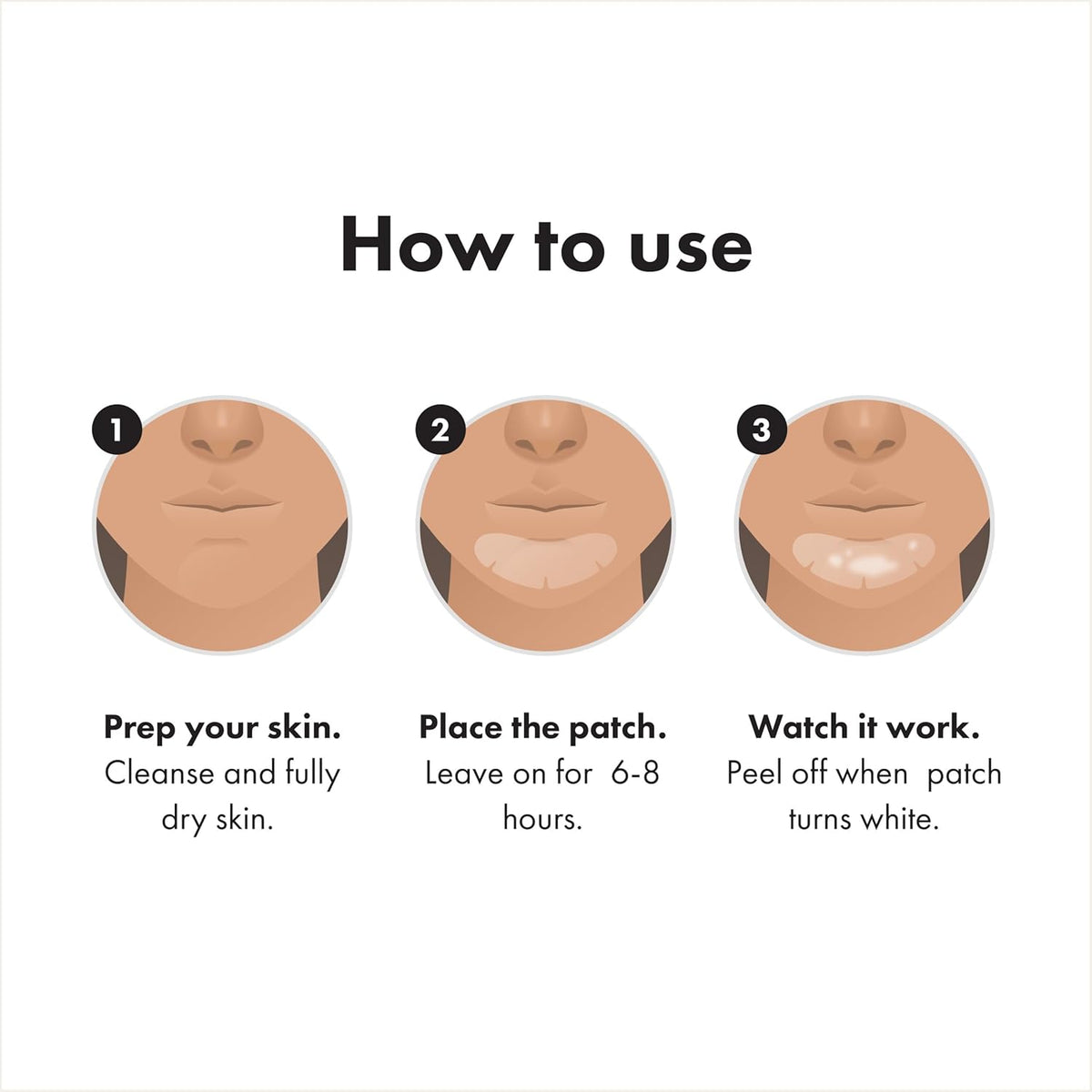 6-8 hour wear time suitable for overnight or all-day use