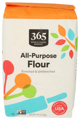 365 by Whole Foods Market All Purpose Flour Family Farm Sourced for Consistent Cooking