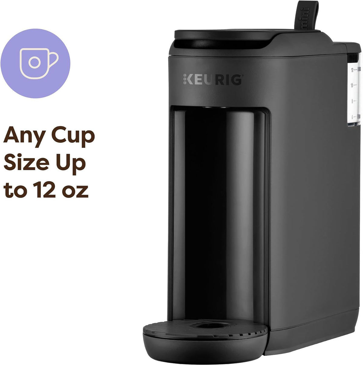 7.25-inch clearance to brew directly into a travel mug