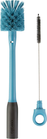 Owala Smokey Blue Bottle Cleaner with Hidden Straw Brush, Ready-to-Gift Accessory for Health-Conscious Friends and Family