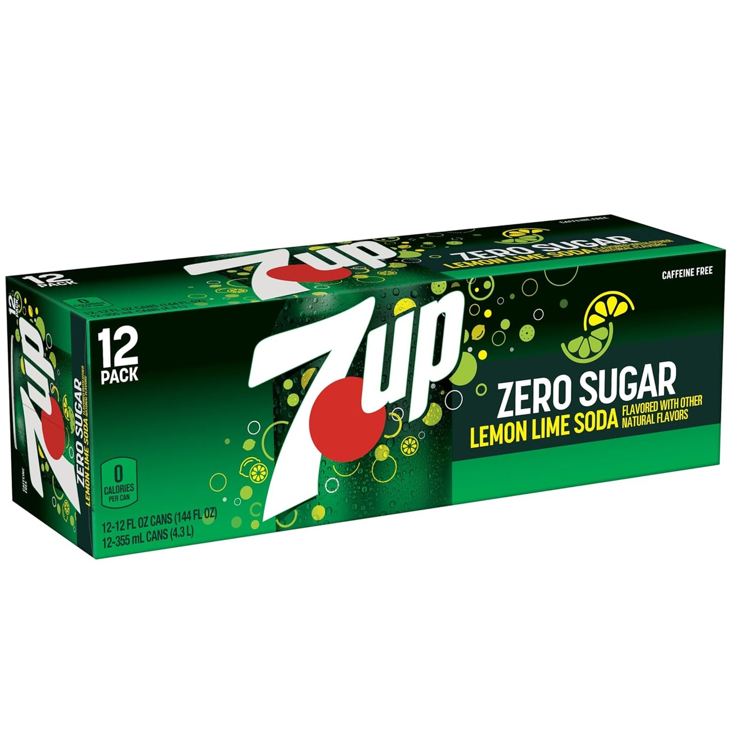 7UP Diet Soda Multi-Pack, 12 Oz Cans – Heart-Conscious Refreshment for Wellness Meal Prep