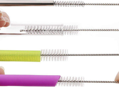 8.2-inch total length for reaching deep into long tumbler and bottle straws
