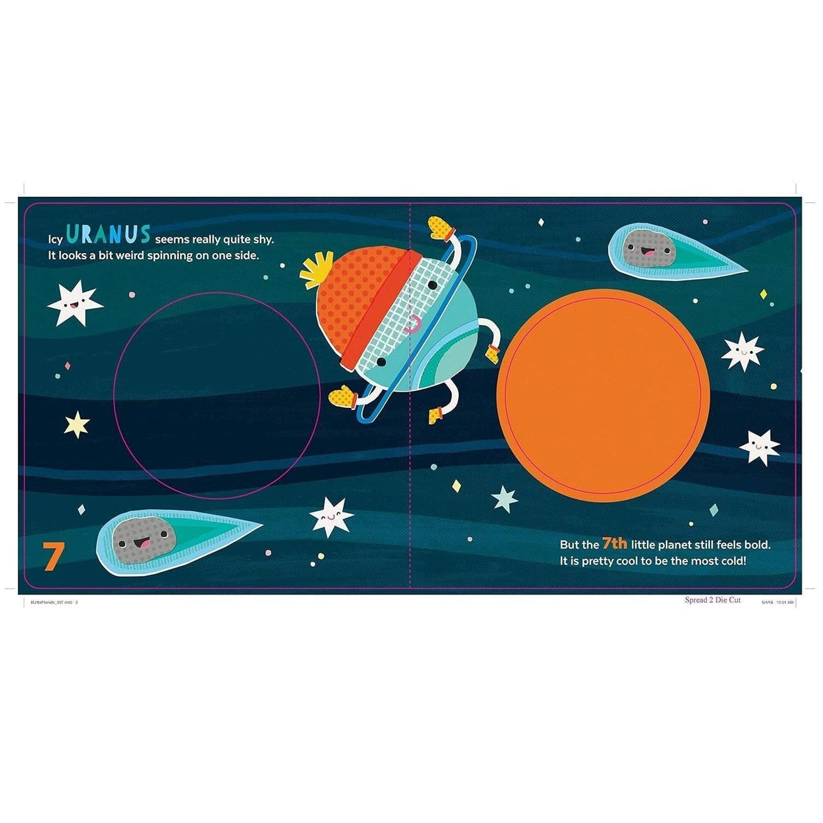 8 Little Planets – Ready-to-Give Board Book for a Grandchild's Special Day