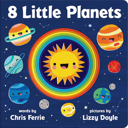 8 Little Planets – Ready-to-Give Board Book for a Grandchild's Special Day