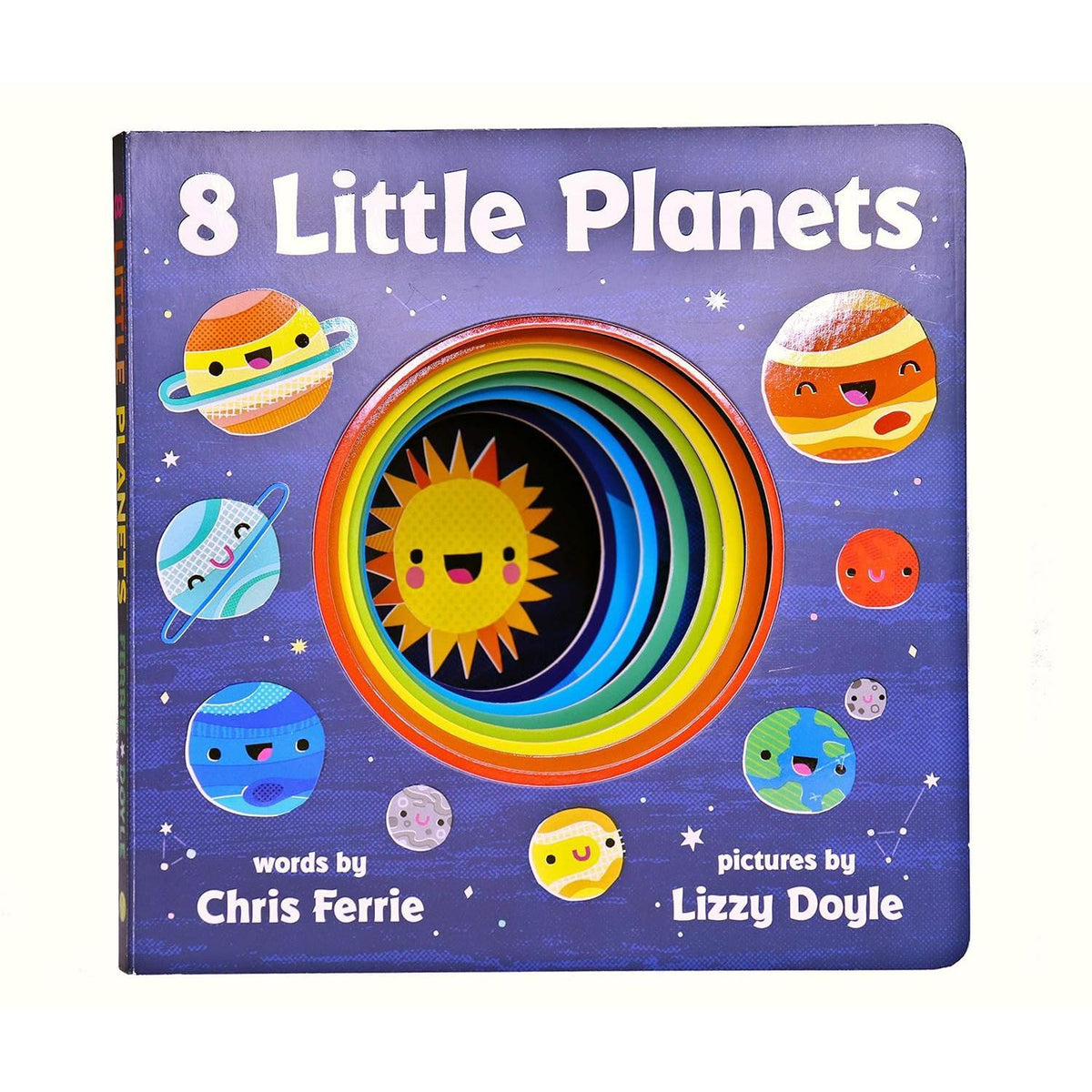 8 Little Planets – Ready-to-Give Board Book for a Grandchild's Special Day