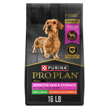 Purina Pro Plan Small Breed Adult Sensitive Skin and Stomach Salmon – Crafted Limited-Ingredient Recipe in a 4 lb Trial Bag