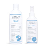 Veterinary Formula Flea and Tick Shampoo for Dogs and Cats, Multi-Species Outdoor Bath for Horses Ferrets Dogs and Cats