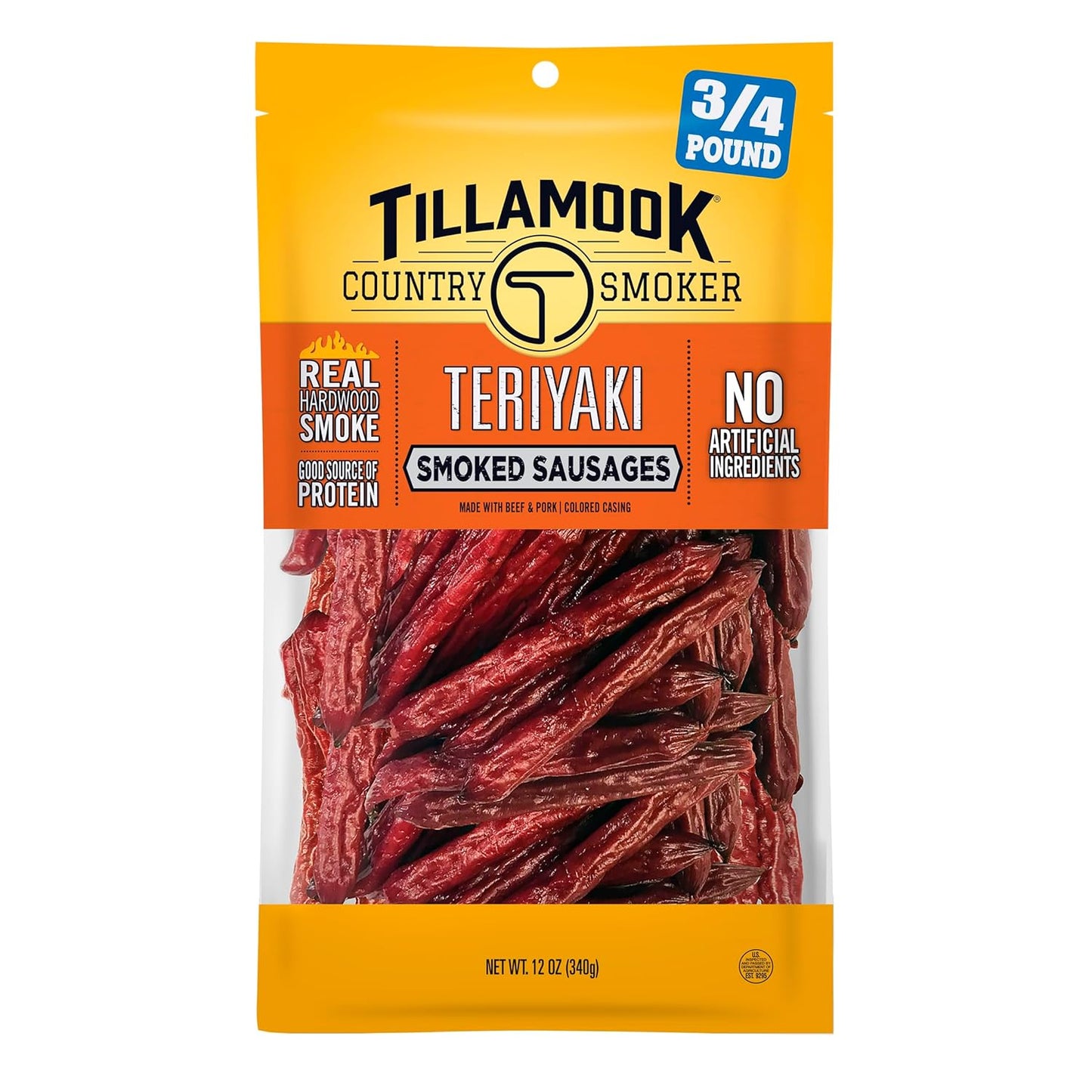 9 grams of protein per serving from a beef-and-pork blend