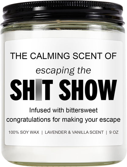9 oz natural soy wax candle in a reusable glass jar with lid
