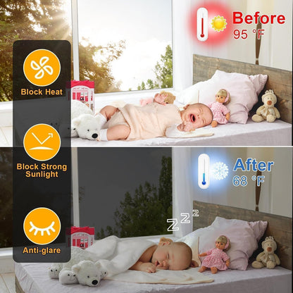 93% uv ray blocking and 85% infrared ray blocking for thermal and skin protection