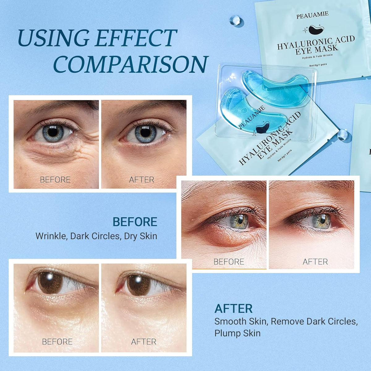 active ingredient blend: collagen, nicotinamide (vitamin b3), and aloe vera