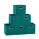Teal - 11" L x 11" W x 11" H
