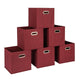 Burgundy - 11" L x 11" W x 11" H