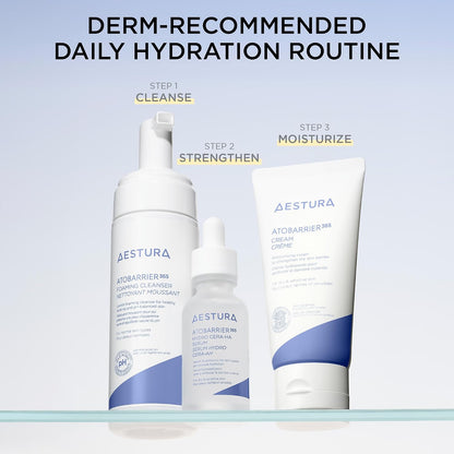 AESTURA ATOBARRIER365 Cream – Wind-Down Face Moisturizer for Sensitive Skin Self-Care Evenings