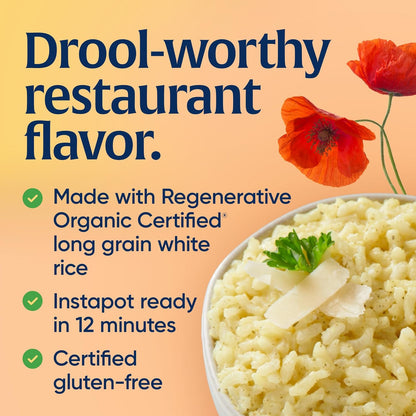 aged parmesan with aromatic onion and garlic seasoning built in