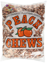 Albert's Peach Chews 240 Count Resealable Bag – Durable Candy Supply for Tailgating, Block Parties, and Outdoor Events