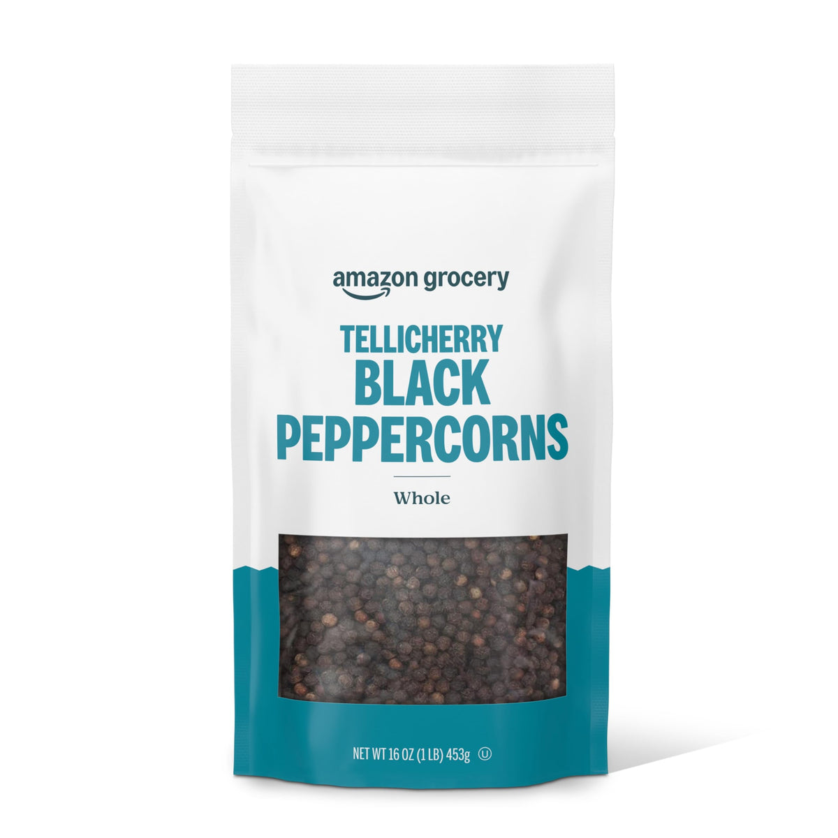 Amazon Grocery, Tellicherry Whole Black Peppercorn, 16 Oz
