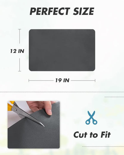 AMOAMI Absorbent Counter Pad – Calming Neutral Mat for Wind-Down Beverage Stations