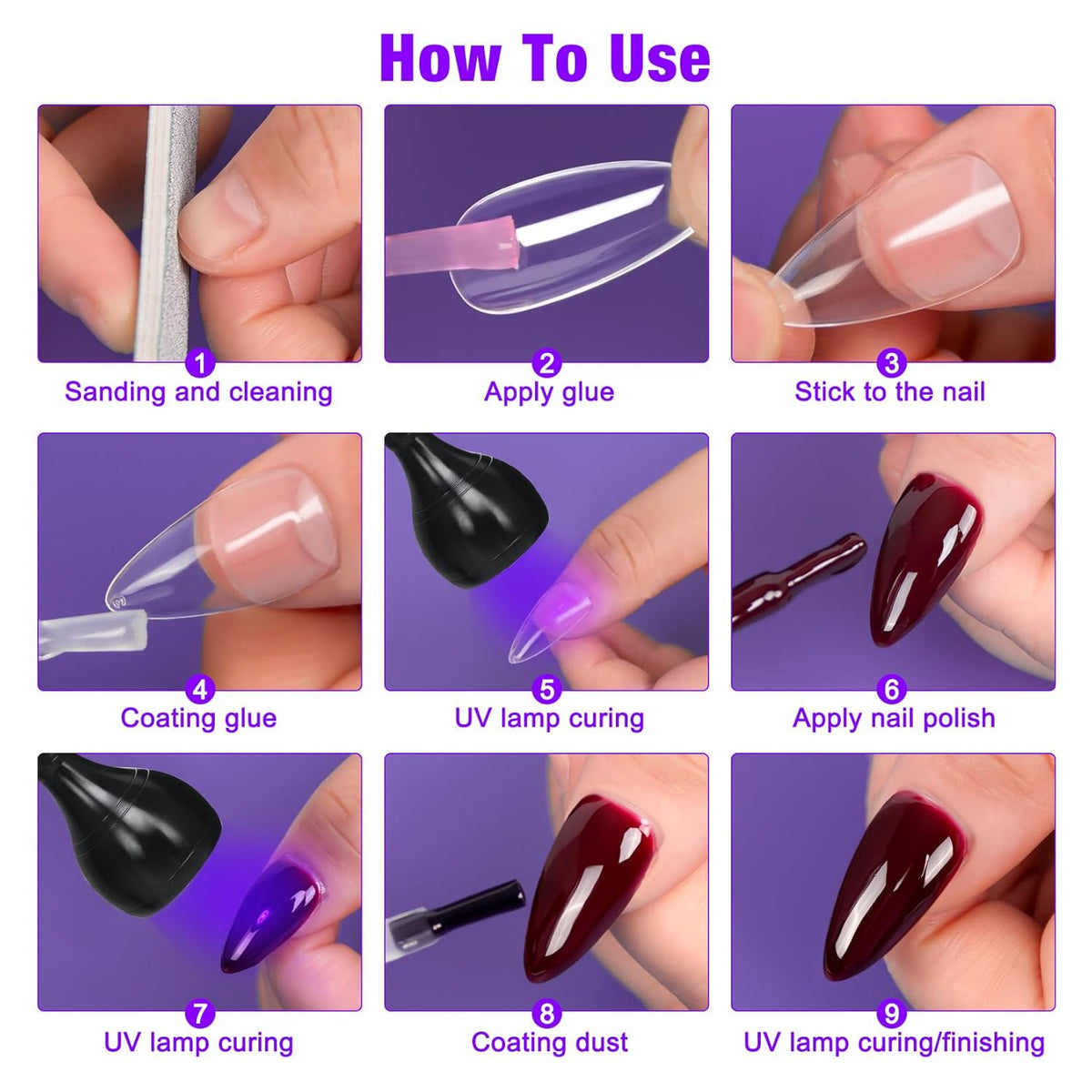 AORAEM Compact Nail Lamp – Laptop-Powered Beauty Tool for Productive Self-Care Breaks