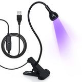 AORAEM Compact Nail Lamp – Laptop-Powered Beauty Tool for Productive Self-Care Breaks