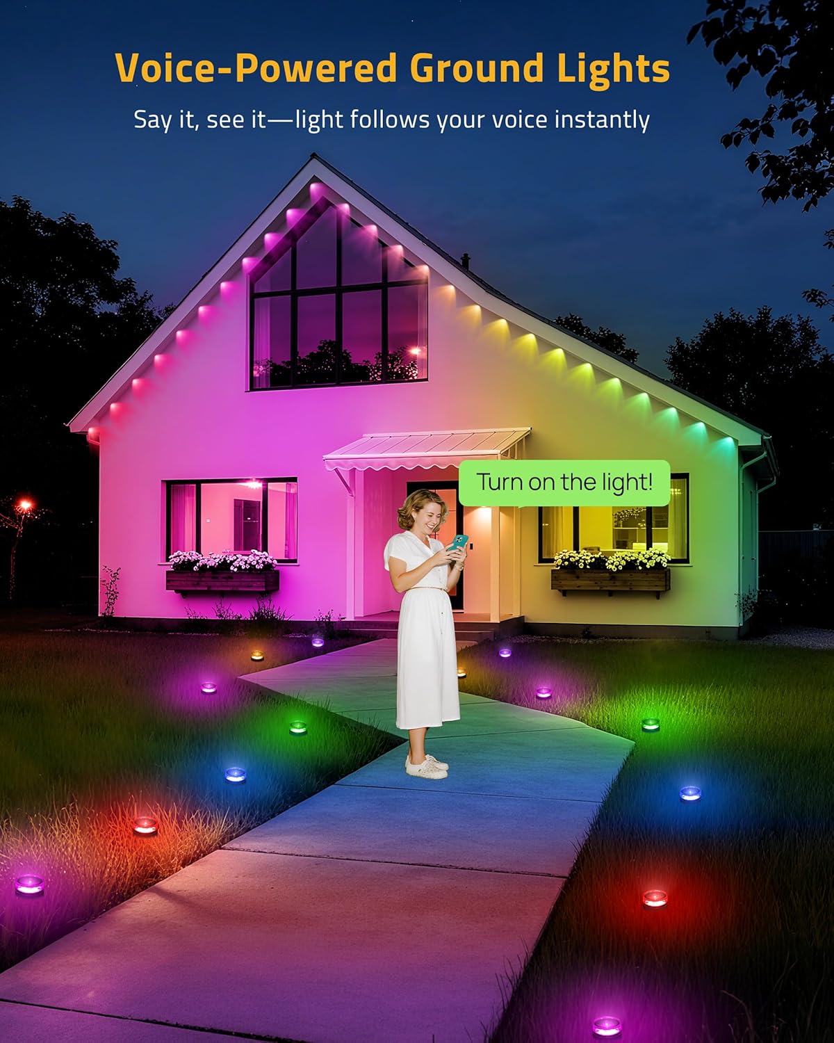 Aoycocr Minimalist Pathway Lights – Simple Stake Installation for Intentional, Uncluttered Yards