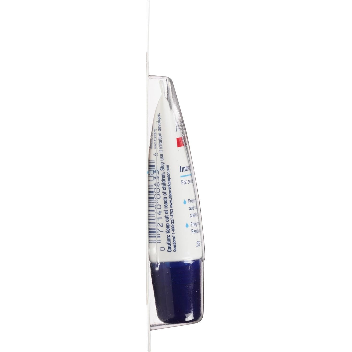 Aquaphor Lip Repair Ointment – Back-to-School and Diaper Bag Lip Balm Kids Can Use Safely, .35 fl. oz. Tube