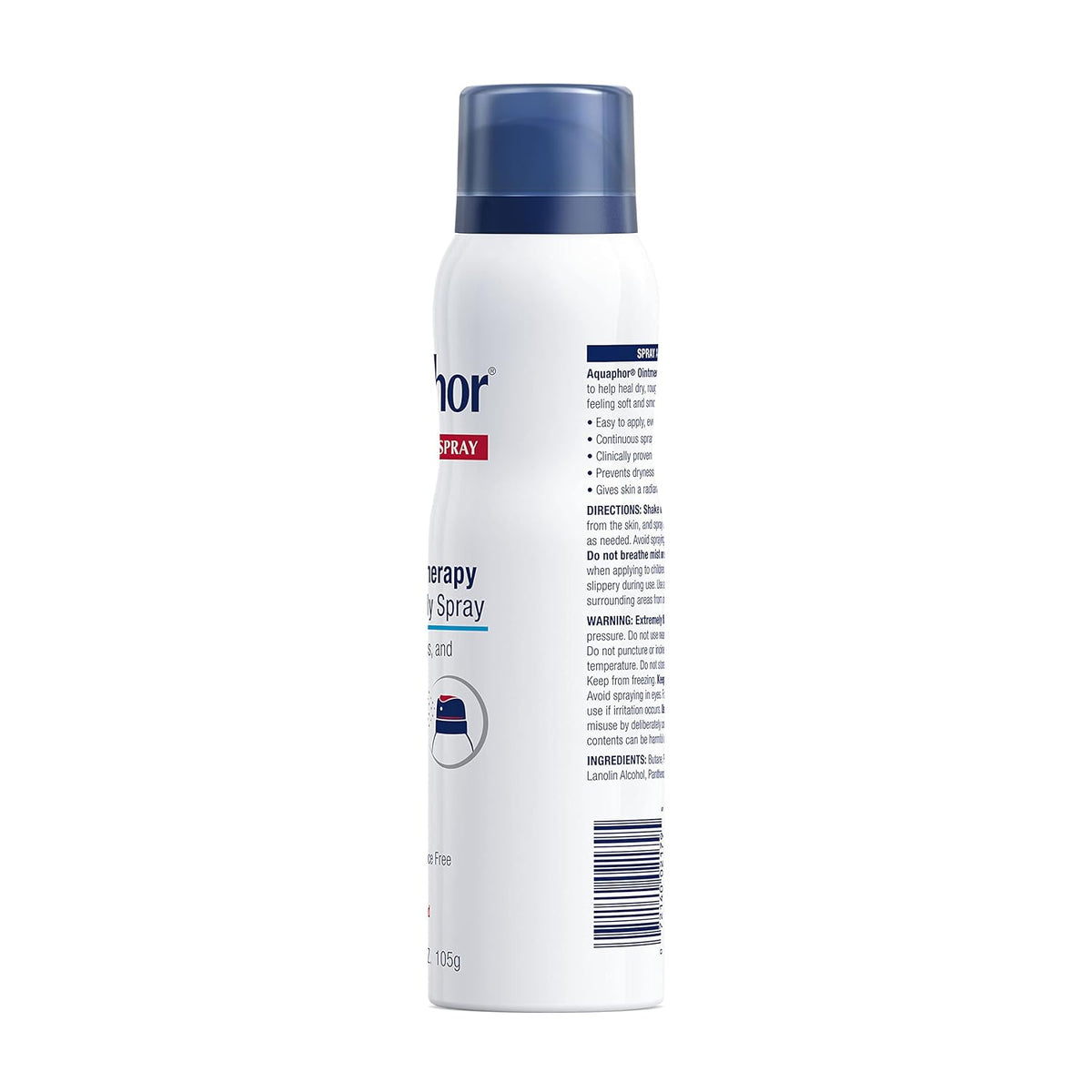 Aquaphor Ointment Body Spray – Gym Bag Friendly Spray-On Lotion for Active Lifestyles