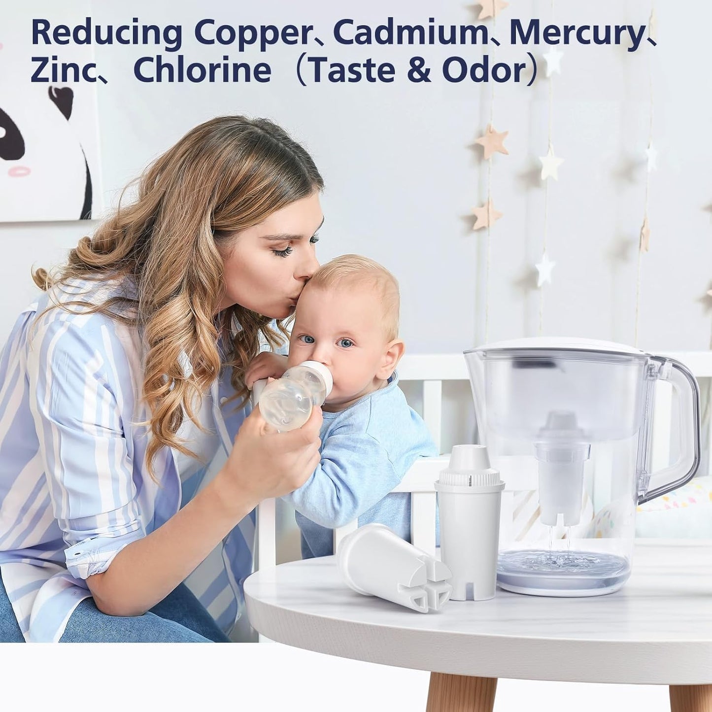 AquaShine Brita-Compatible Filters – Simple, One-Step Filter Replacement for Less-Is-More Homes