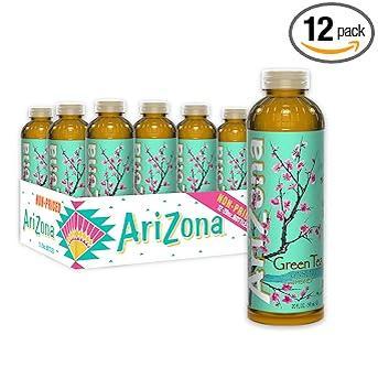 AriZona Arnold Palmer Half and Half - 16 Fl Oz (12 Pack) No Artificial Preservatives Drink for Clean Daily Focus Ritual