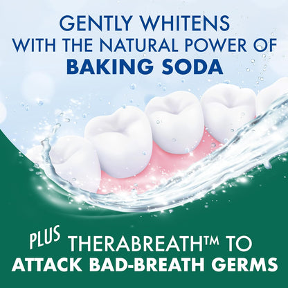 ARM & HAMMER Plus TheraBreath Toothpaste – Holistic Oral Care Upgrade for the Primary Bathroom, Gentle Whitening