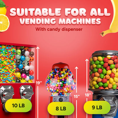Assorted Gumball Refill 1lb Birthday Gift for Collectors and Retro Decor Enthusiasts