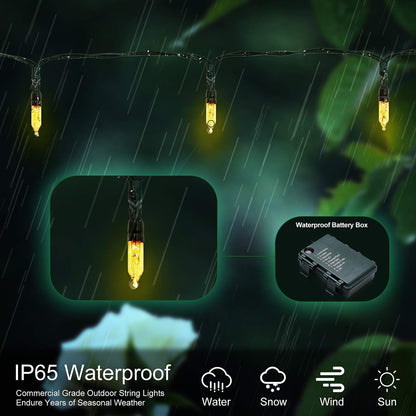 Aurora Glow Holiday Gift Lights – Christmas Present for Best Friend, Waterproof 4.5V