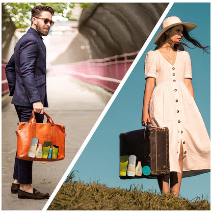 available in 6 pack sizes ranging from 5 to 32 covers to match travel volume