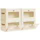 Beige - Large - 4 Pack