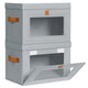 Grey - Medium - 2 Pack