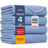 Utopia Bedding Bedwetting Pads – Soft, Washable Floor Mattress Shield for Nursery and Playroom, 34x36 Heavy Absorbency