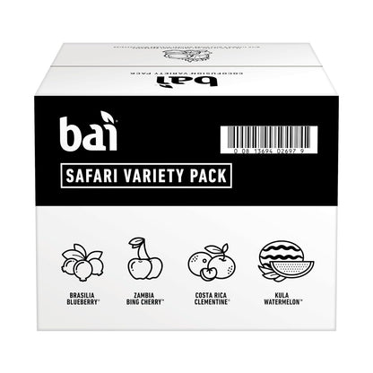 Bai Vitamin C Infused Water – Guilt Free Hydration for Health Conscious Adults, Antioxidant and Zinc Wellness Drink, 18 fl oz, 6 Pack