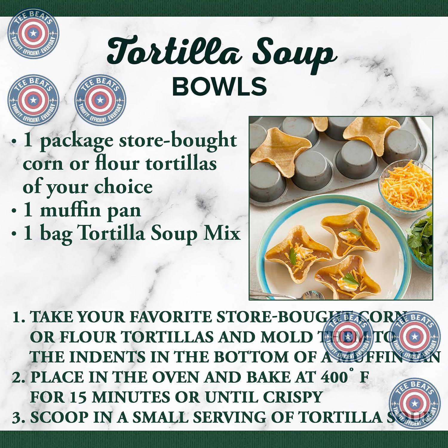 Bear Creek Tortilla Soup Mix – Streamlined Just-Add-Water Soup With No Extra Spices or Prep