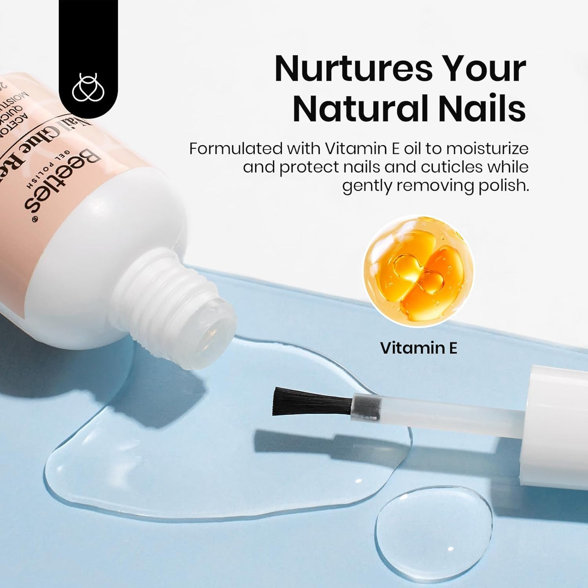Beetles Chrome Powder Sealer & Top Coat | Calming 3-Minute LED Cure for Personal Pampering Nights