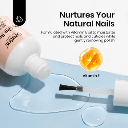 Beetles Chrome Powder Sealer & Top Coat | Calming 3-Minute LED Cure for Personal Pampering Nights