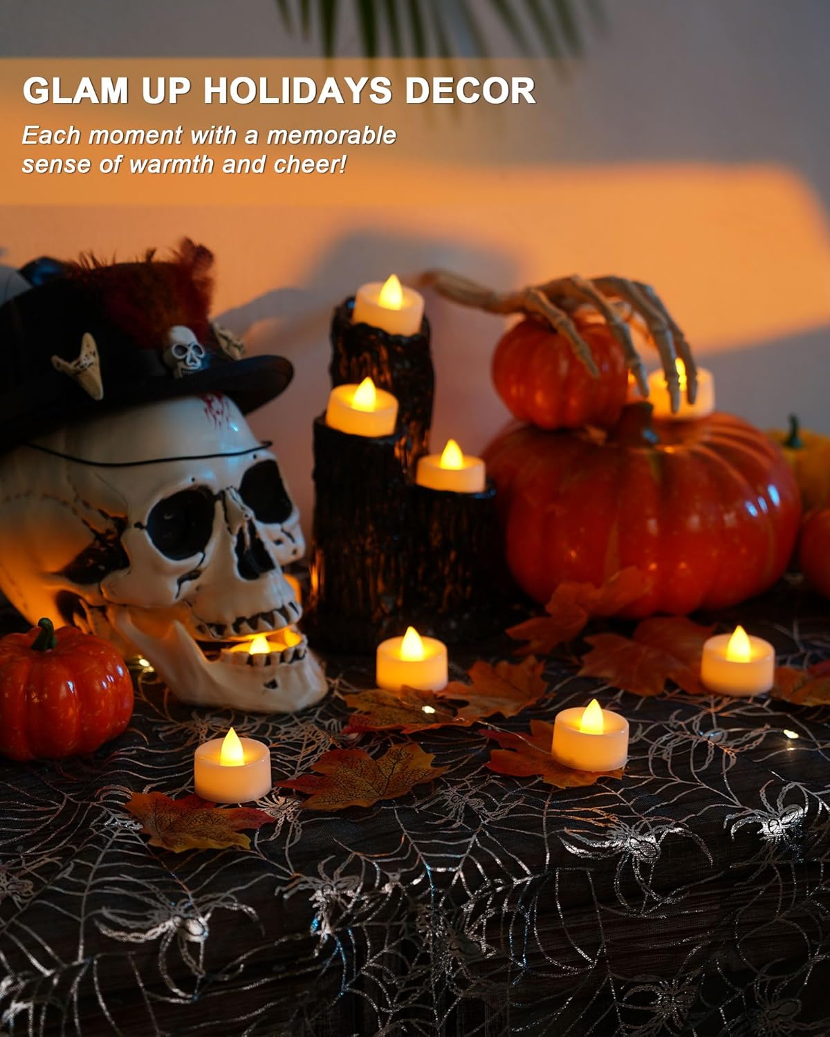 BEICHI LED Votive Candles Set – Ready-to-Give Holiday Gift for Mom, Friend, and Coworkers, 24 Pack with Auto Timer