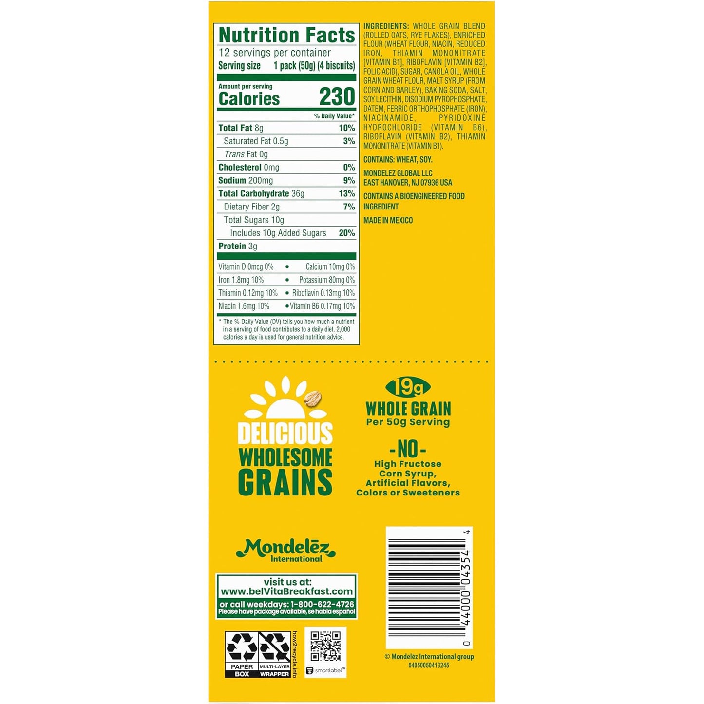 belVita Breakfast Bars Golden Oat Value Pack — Non-Refrigerated Car Cup Holder Snack for Road-Trippers