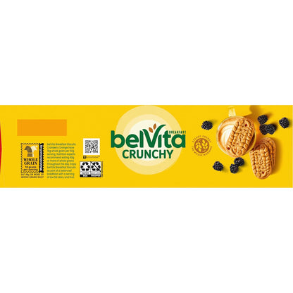 belVita Cranberry Orange Breakfast Biscuits – Kid-Friendly Grab-and-Go Snack for Backpacks and Car Rides, 14.08 oz Box