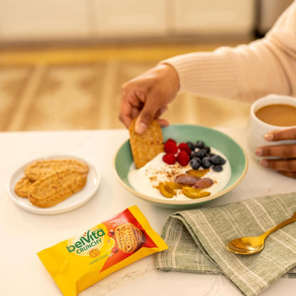 belVita Cranberry Orange Breakfast Biscuits – Kid-Friendly Grab-and-Go Snack for Backpacks and Car Rides, 14.08 oz Box