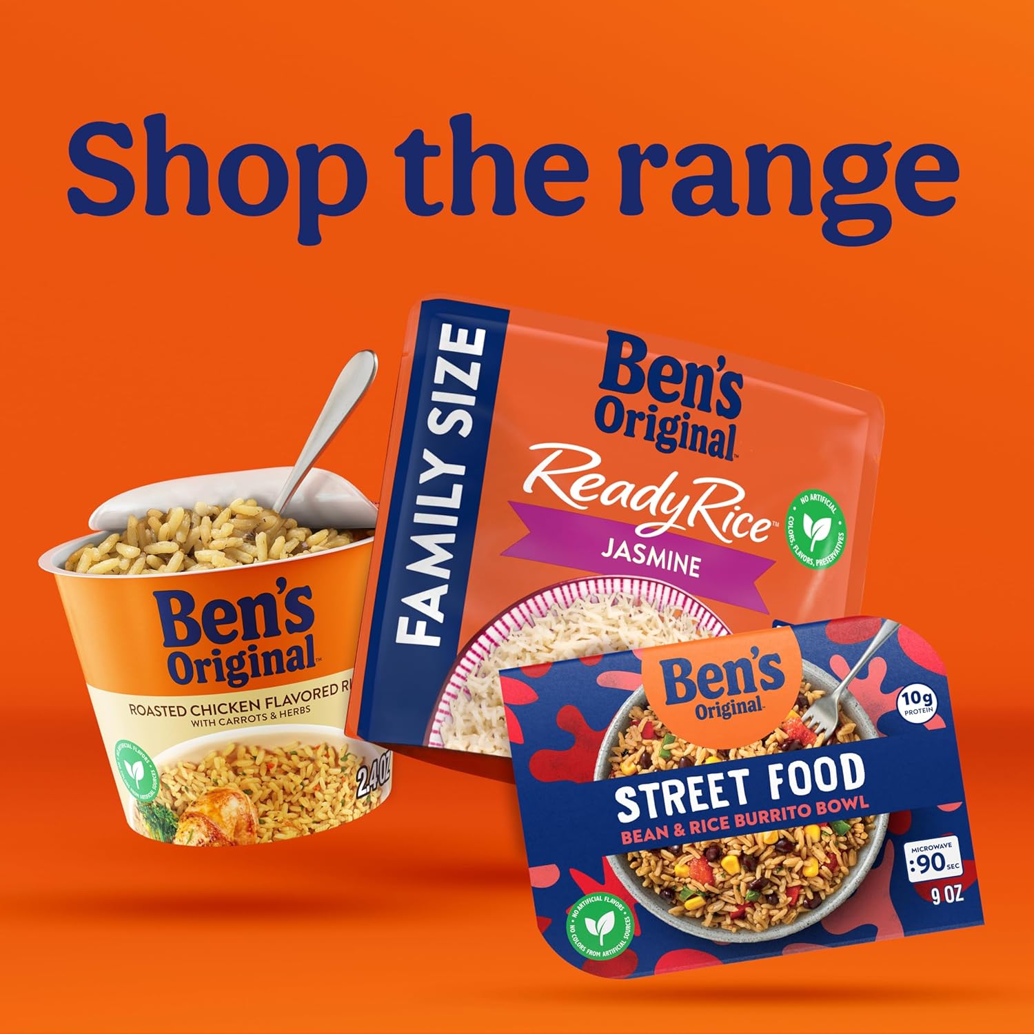 BEN'S ORIGINAL Ready Rice Jasmine Microwave Packs — Effortless Side Dish for Intentional Home Cooks